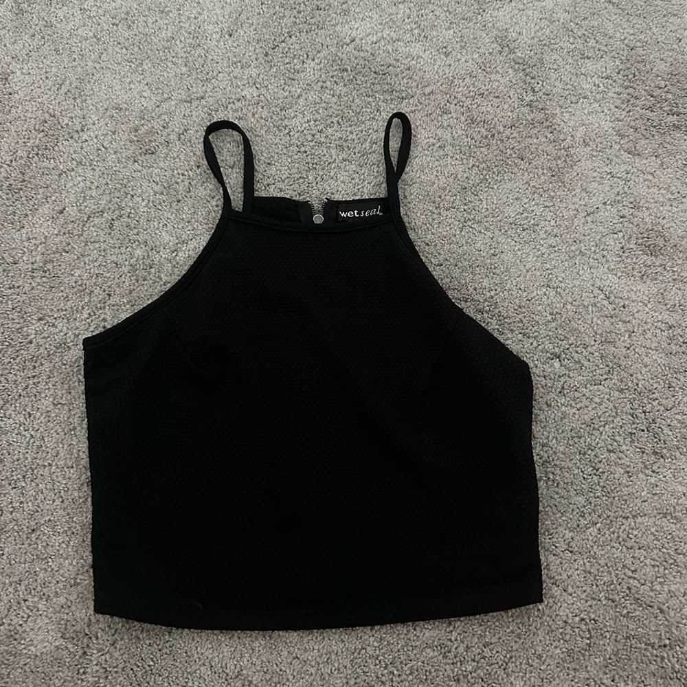 Wet Seal Black Tank Top